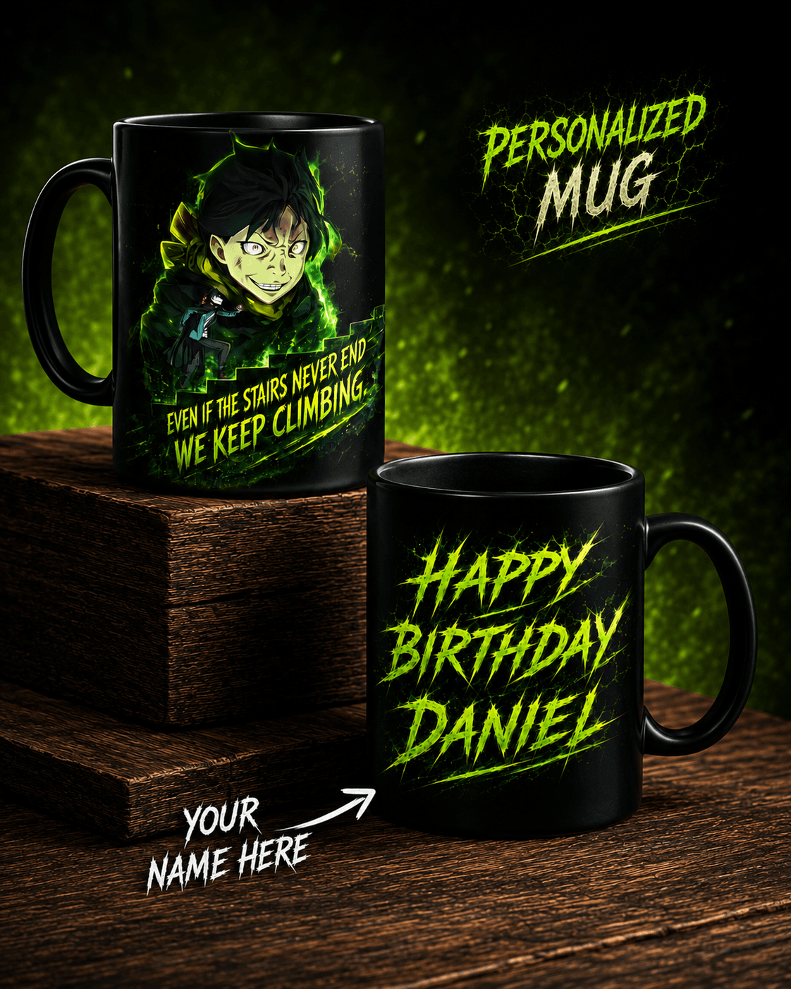 Personalized Gift Mug โ Optional QR Code Video